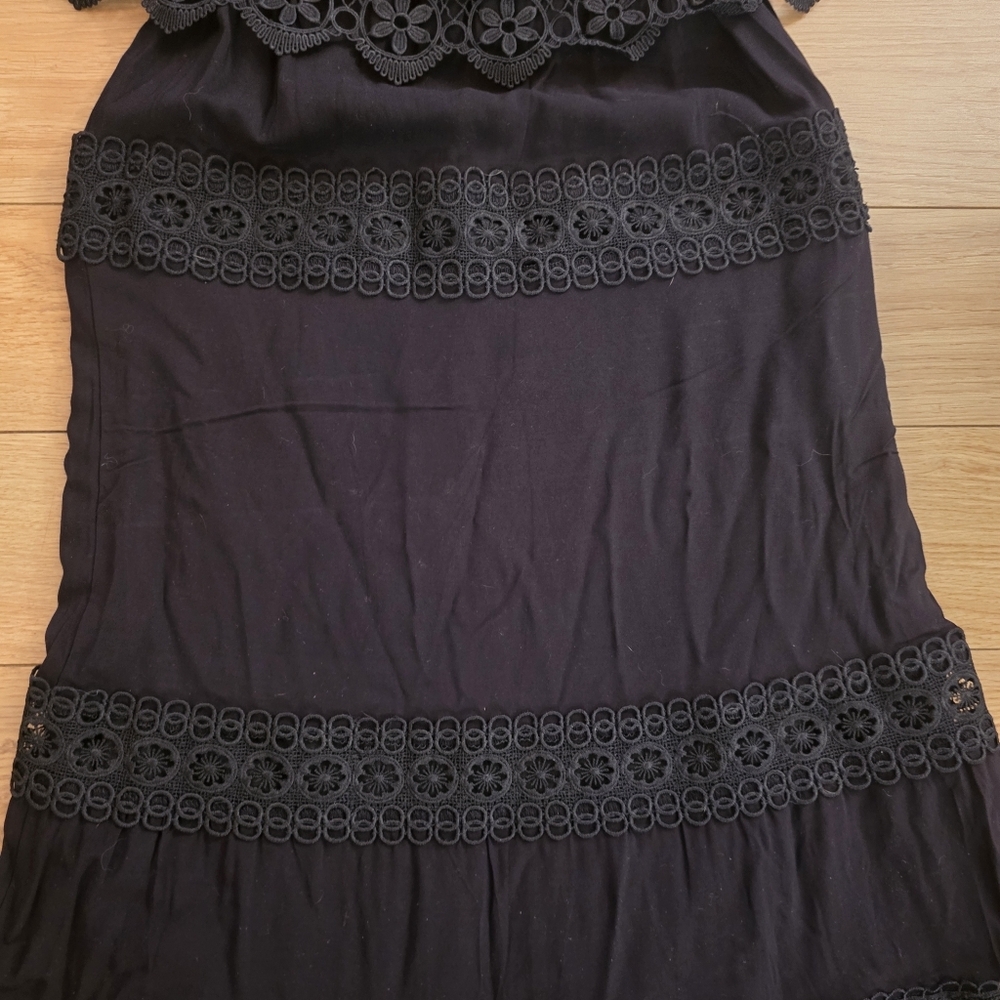 Meghan Los Angeles Off The Shoulder Maxi Dress- M - Picture 10 of 13